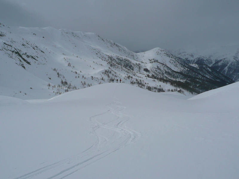 En descendant du Col d'Urine