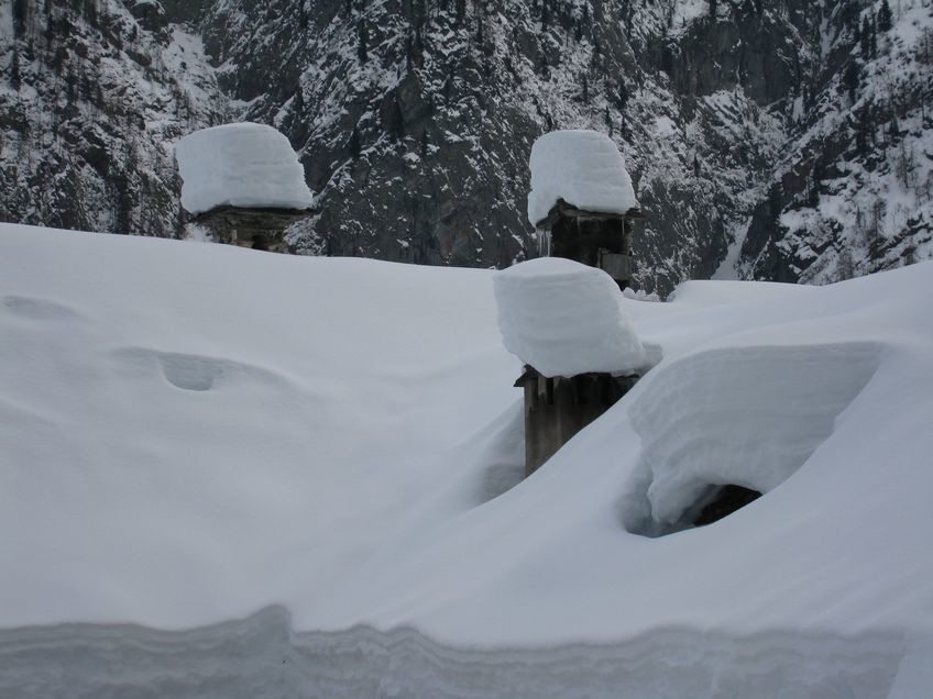 1280 m et beaucoup de neige à Campo !