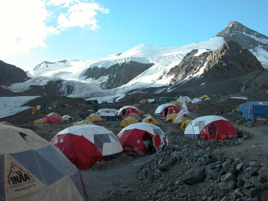 camp de base Plaza de Mulas