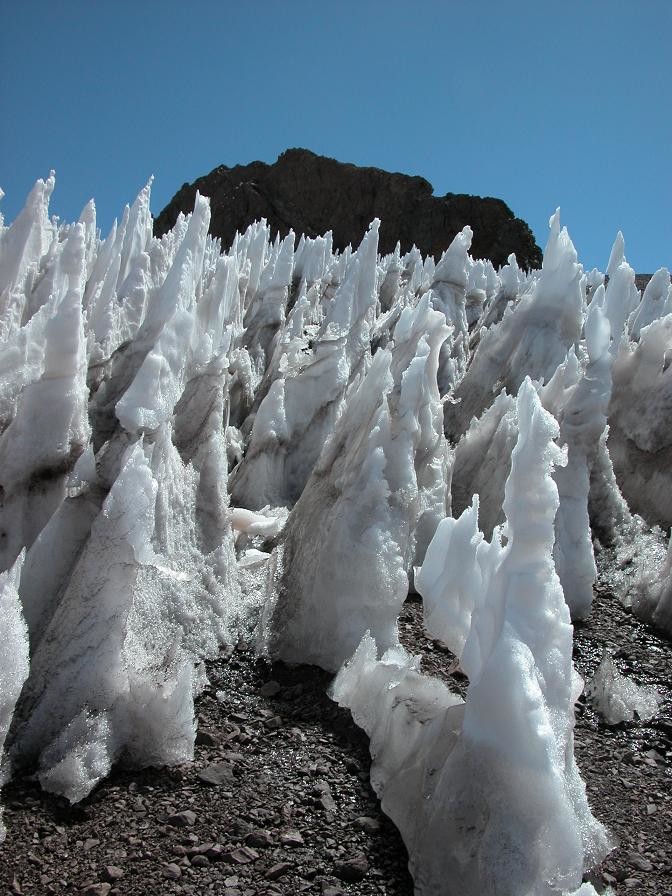Pénitents sous le Cerro Bonete