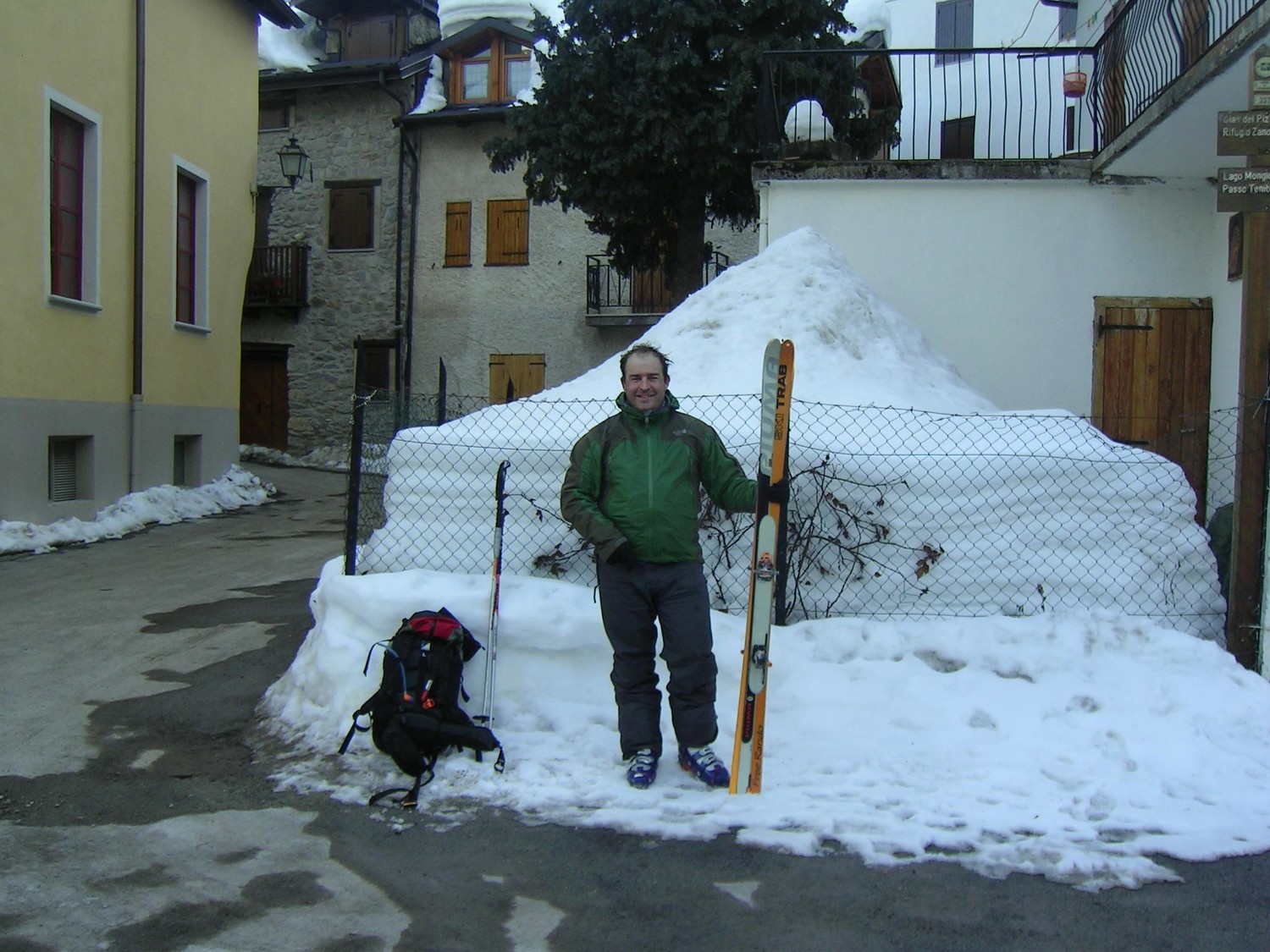 Enneigement à Pietraporzio