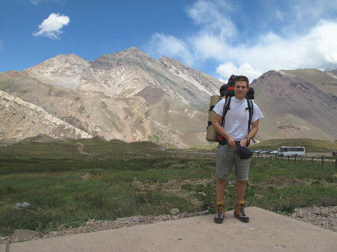 Départ de l'expé à Horcones (2950 m)