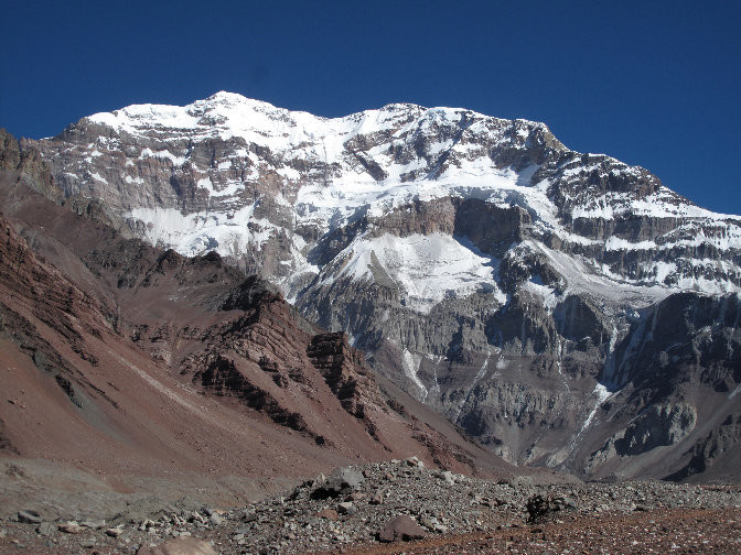 La mythique face sud de l'Aconcagua