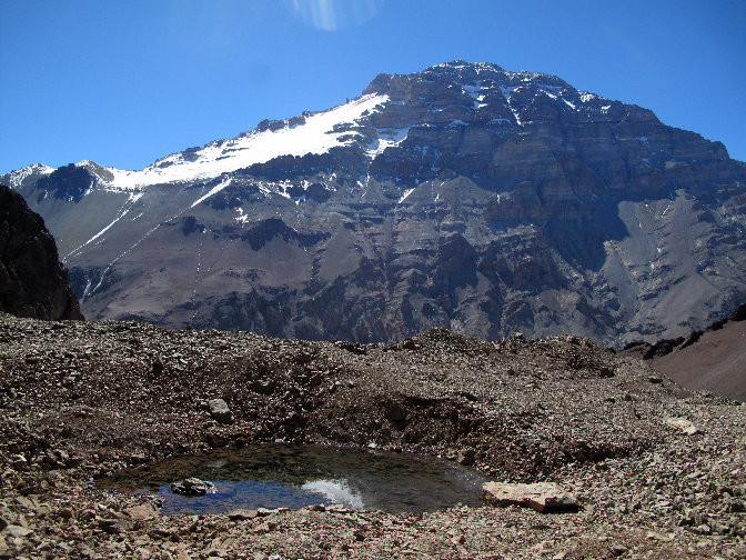Versant ouest de l'Aconcagua