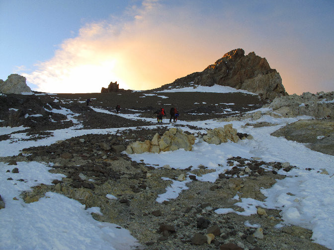 Dans les Piedras Blancas du versant nord-ouest