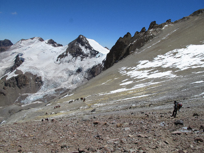 Descente vers le CB