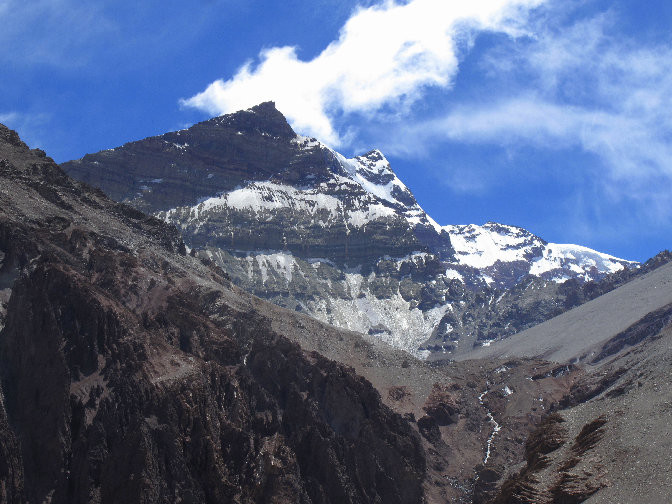 Versant ouest de l'Aconcagua
