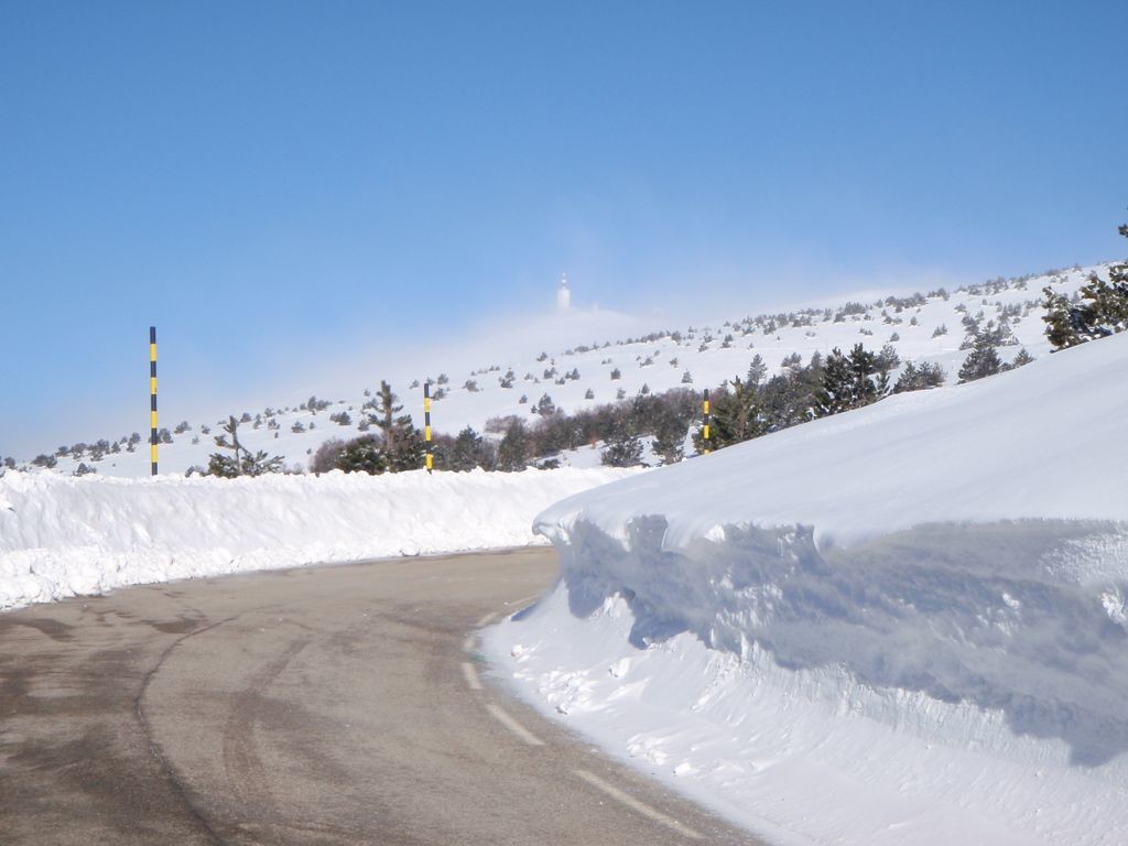 Départ du Ventoux