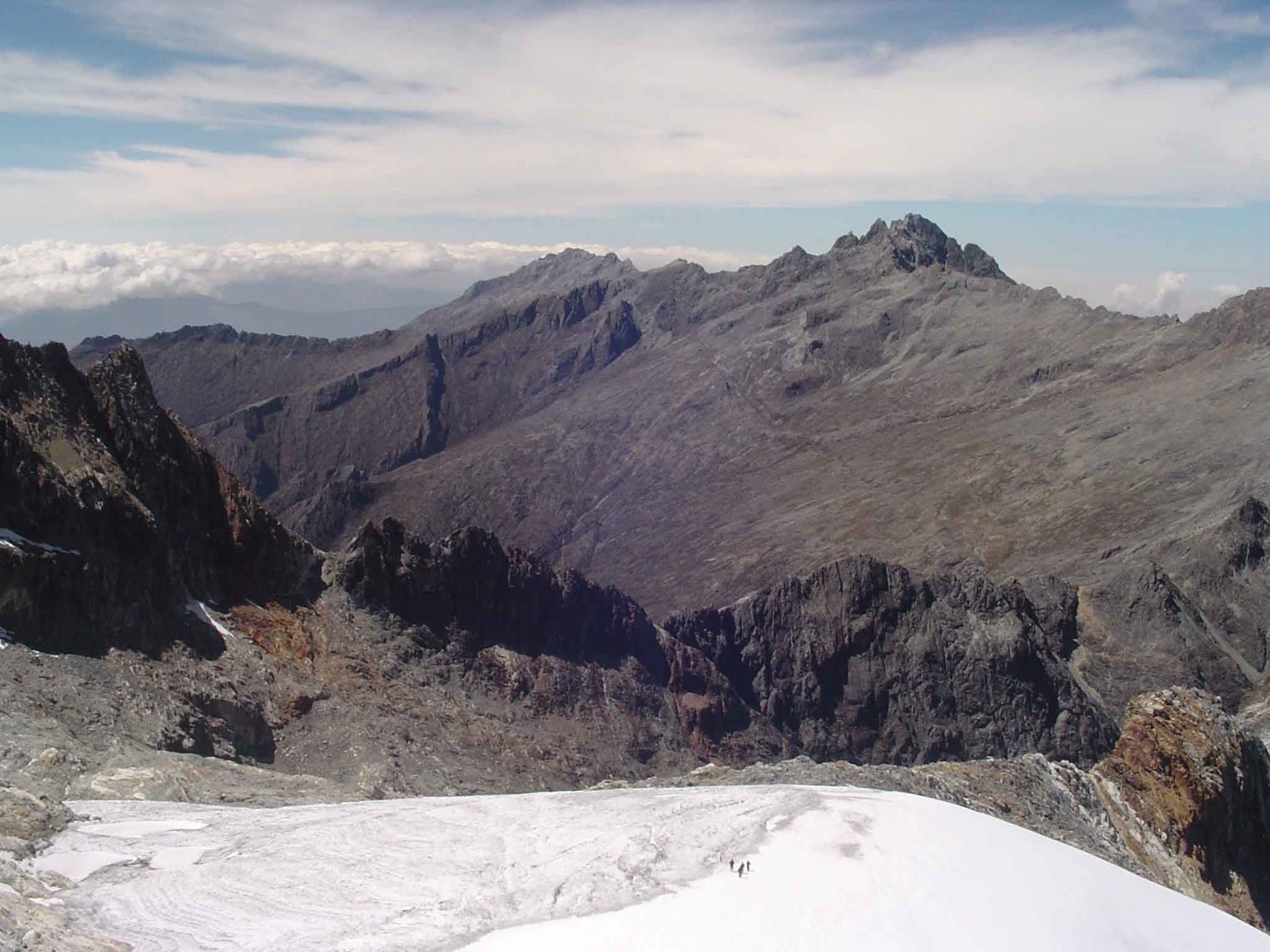 vue sur le Pico Bolivar