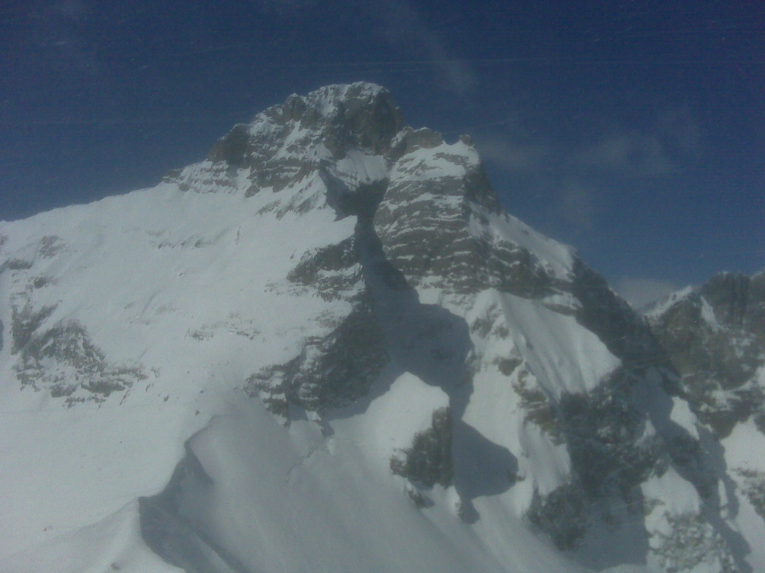 Pointe Percée depuis le sommet