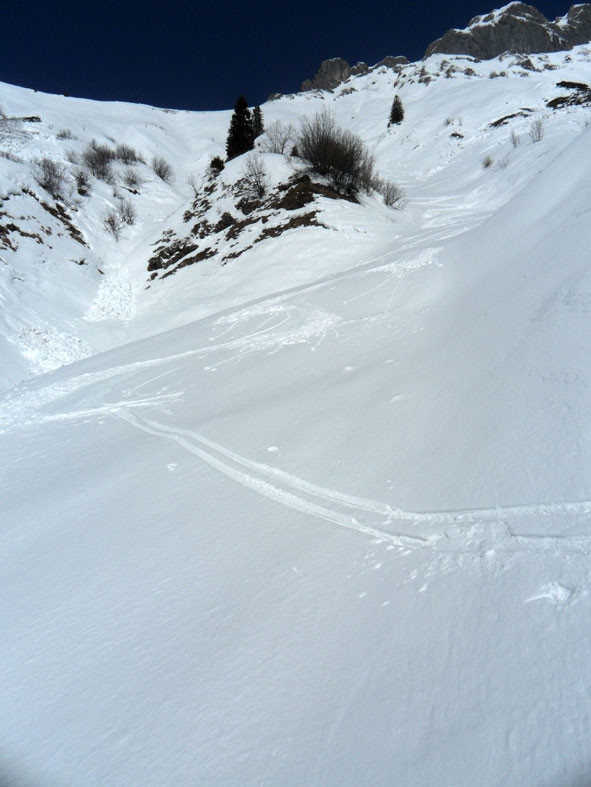 fin de la descente