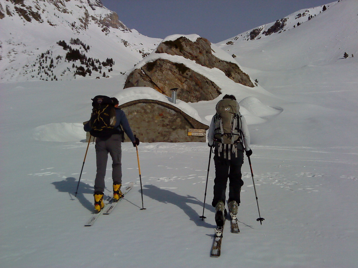 La cabanne 1750m