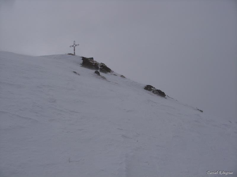 La Dent de Valerette et sa croix
