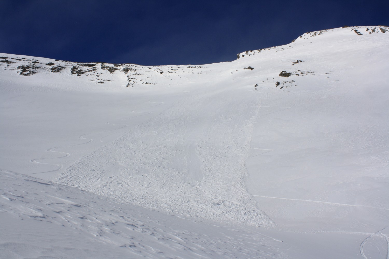 L'avalanche que j'ai déclenché dans le final...