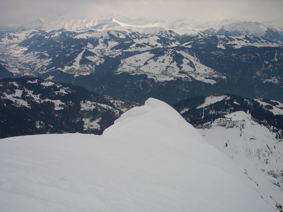 Vue depuis le sommet du Charvin