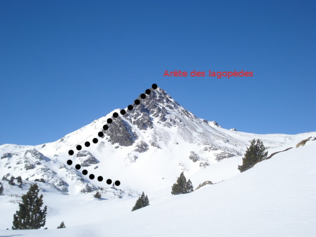 Arête des Lagopèdes