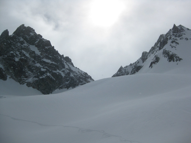 Col de la Combe Madame depuis la combe du même nom