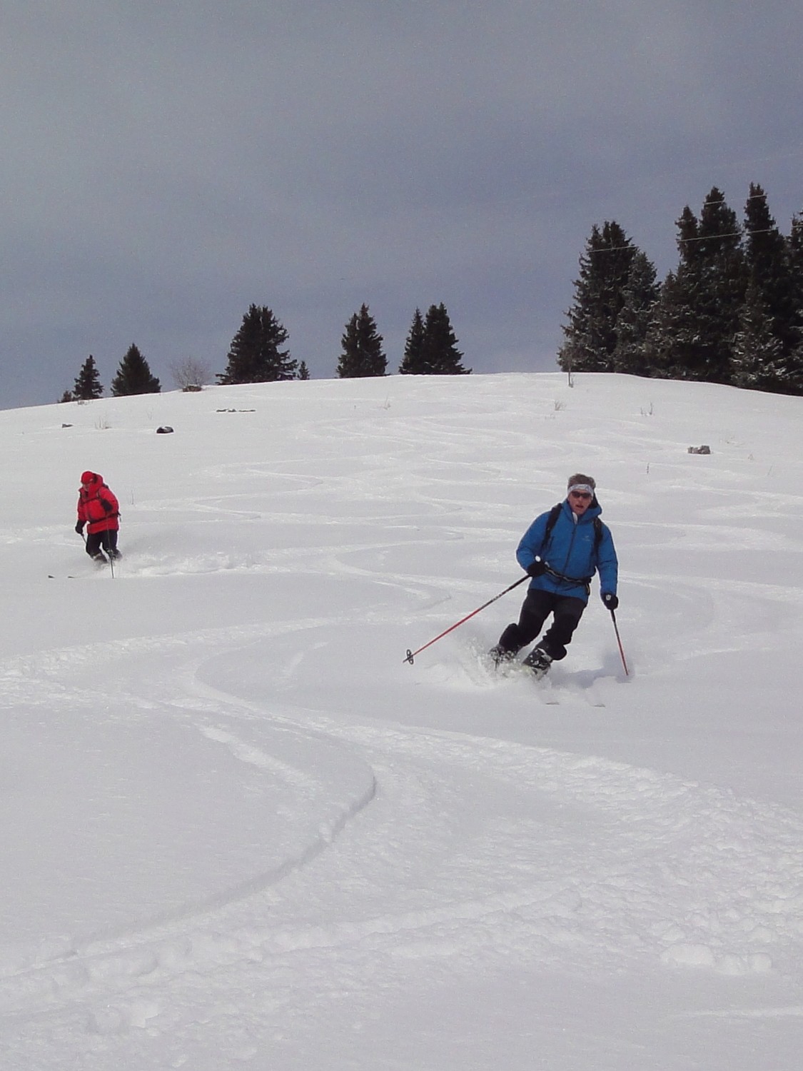 Descente de la Pointe d'Autigny