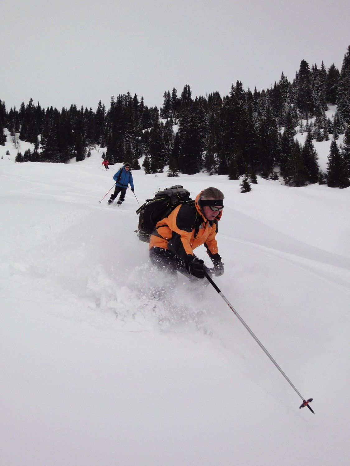 Descente de la Pointe de Lachaux