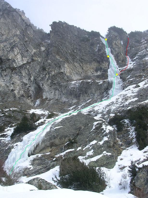 Vuzelle gauche et Vuzelle Gully