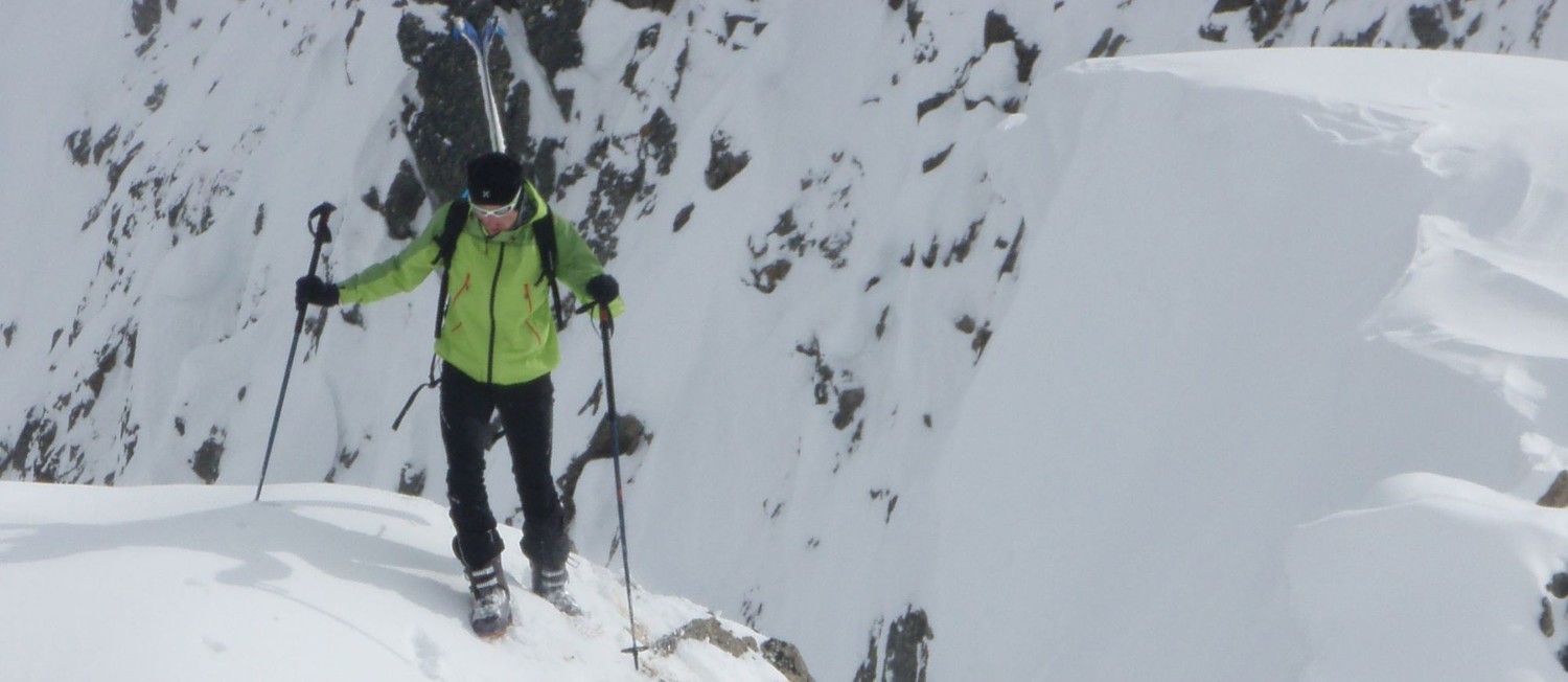 Derniers mètres avant la descente