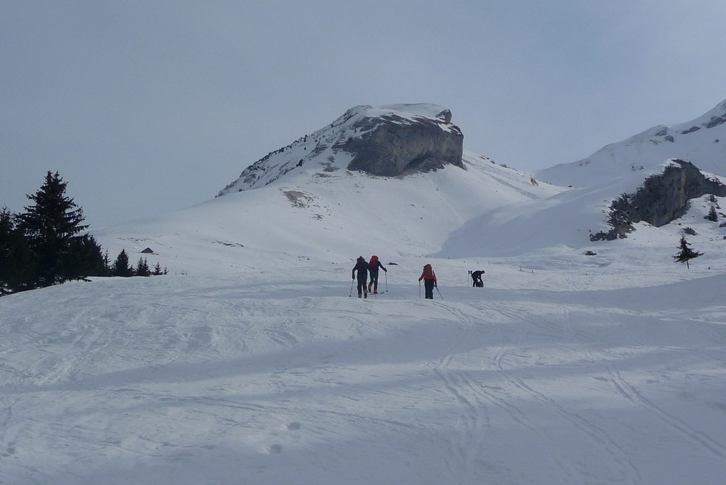 Col de la Tulle ds le fond