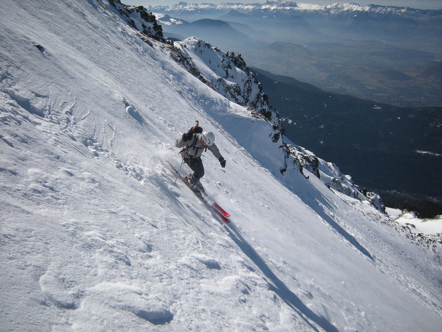 Partie haute du couloir