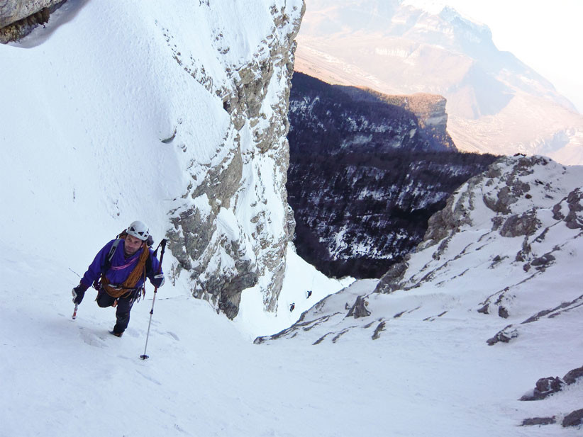 Dans le 1er tiers de Sucette Boulevard, Rochers du Lorzier