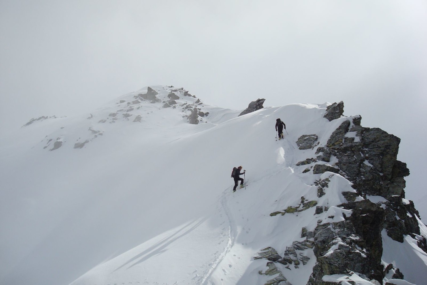 Montau arête NW