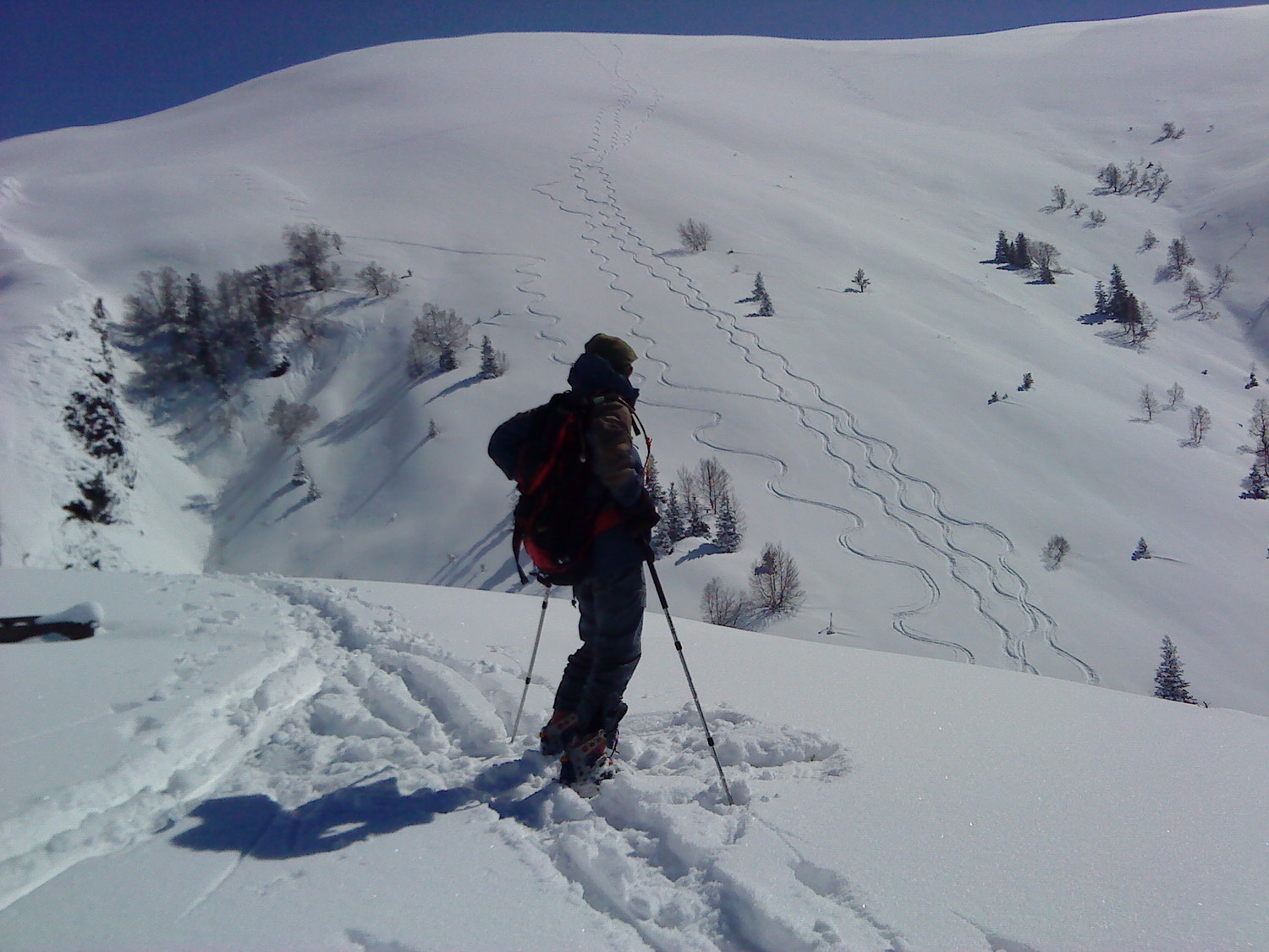 entre 2200 et 1800m