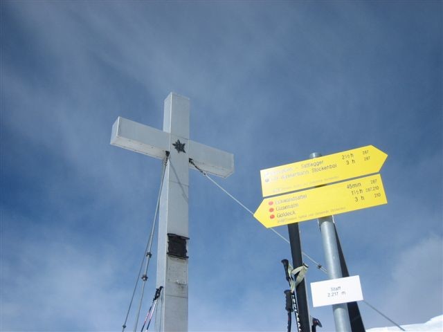 Staff - Gipfelkreuz