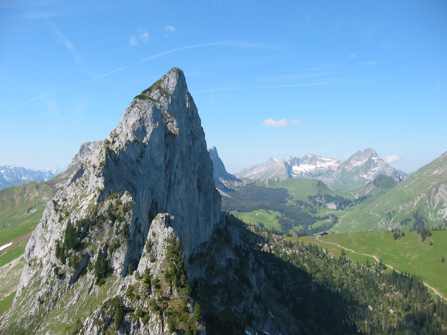 Vue vers l'ouest