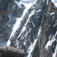 Vue sur la face Est du Tacul