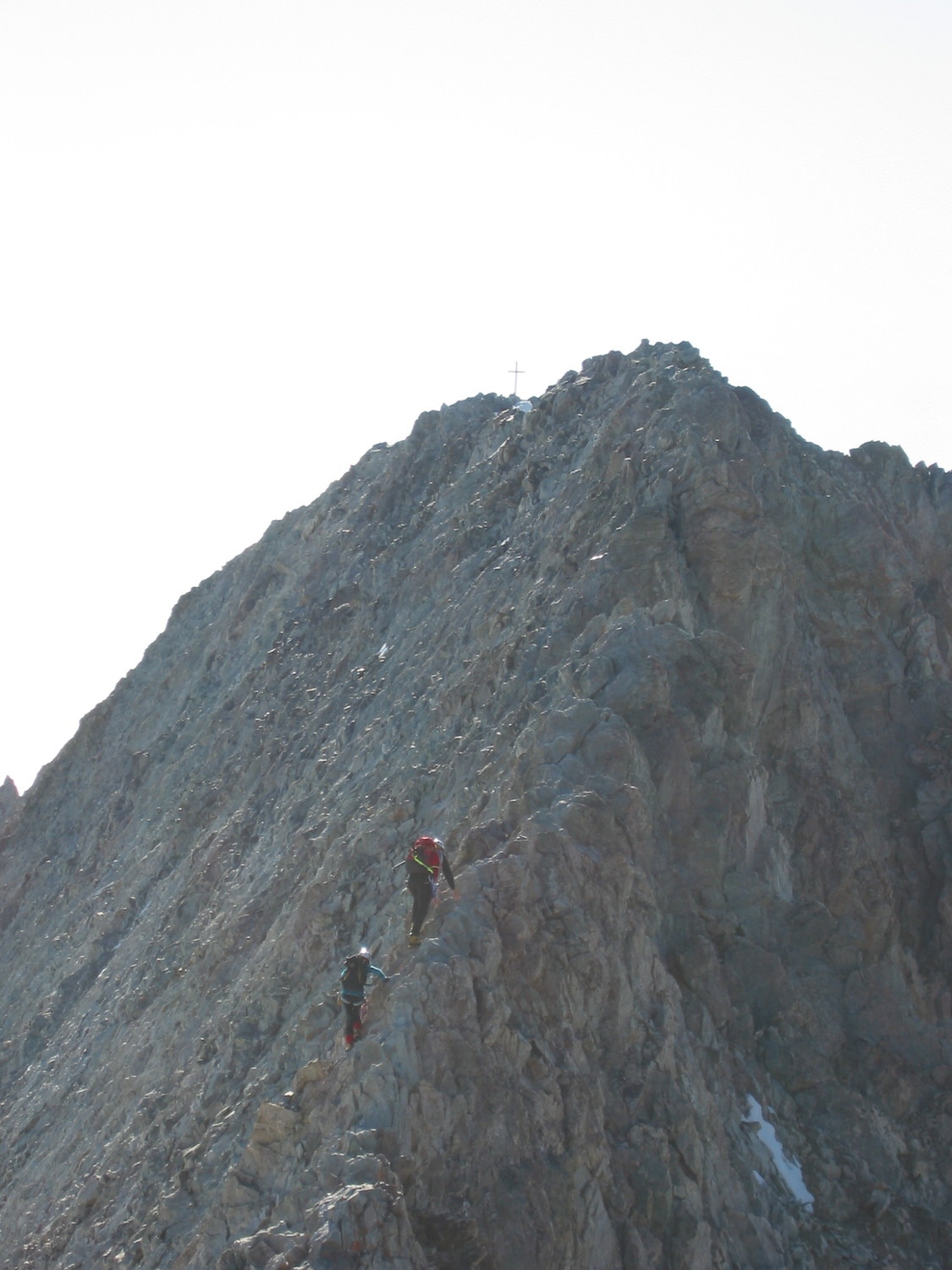 L'arête de la barre des Ecrins