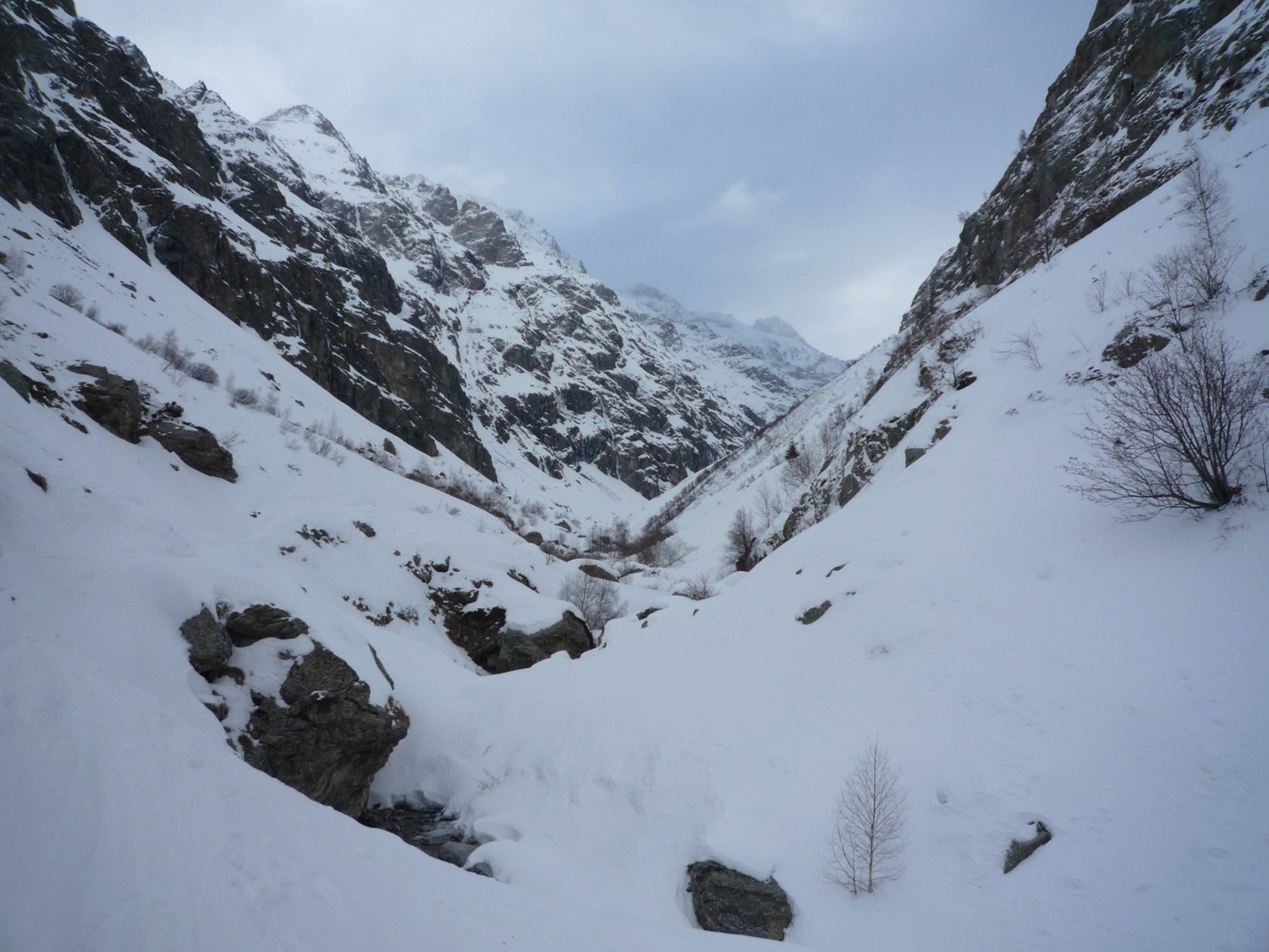 l'entrée du vallon