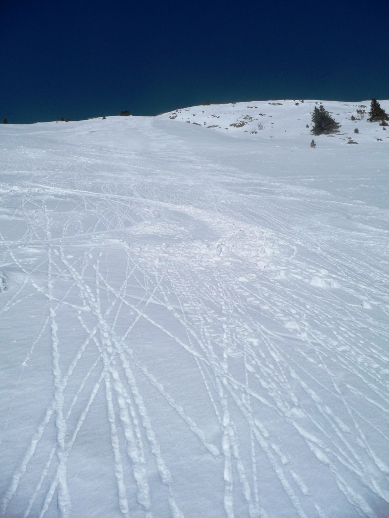 traces de descente