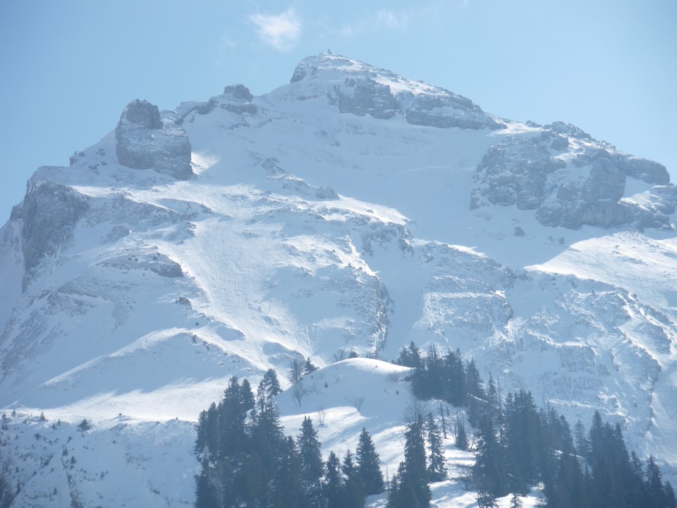 Vue d'ensemble, Mont Rachais