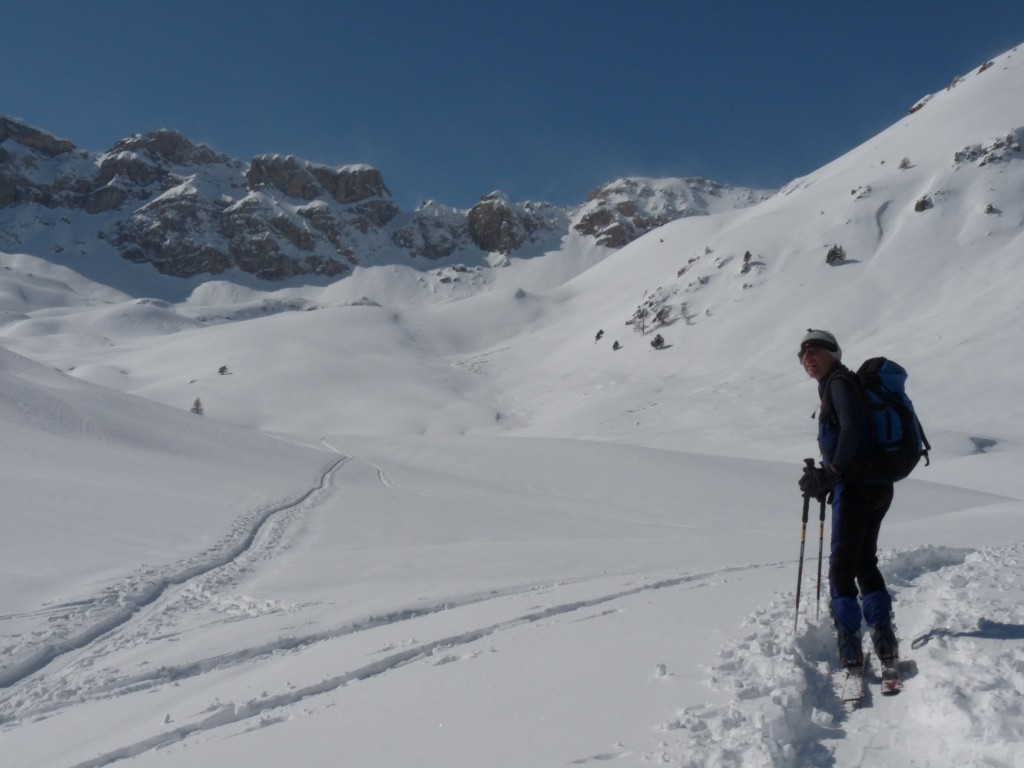 en montant au Col des Peygus