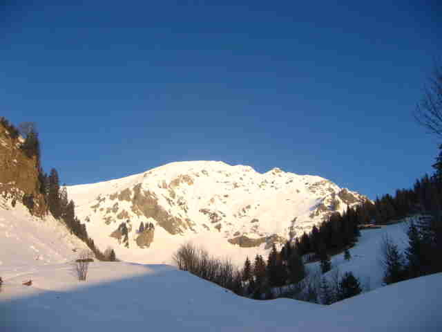 la face Est du Mont Grange