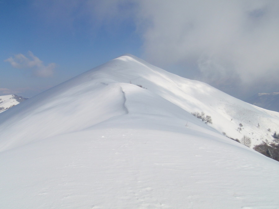 la cima del Pizzo della Croce