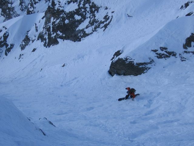 Dans le haut du couloir