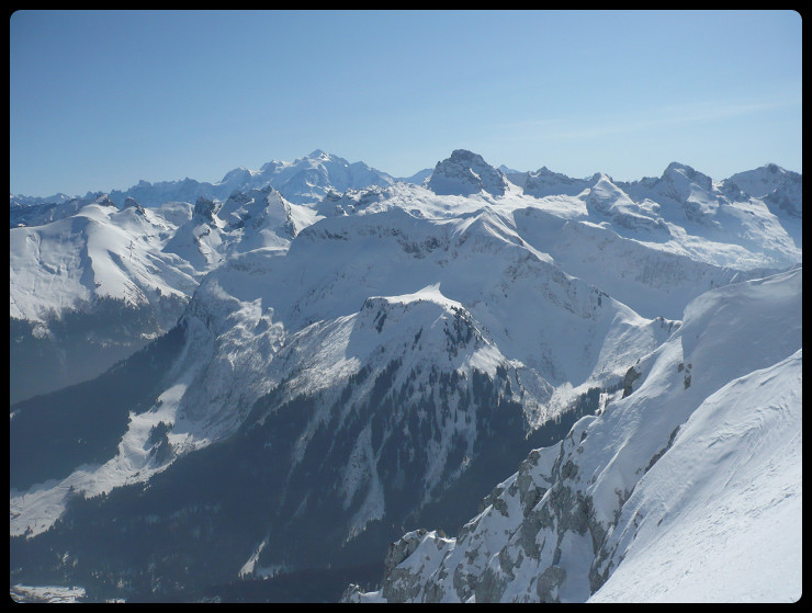 Côté Aravis et Mont-Blanc
