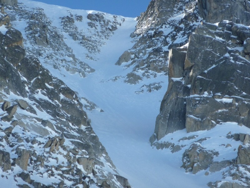 Somment du couloir... raide très raide