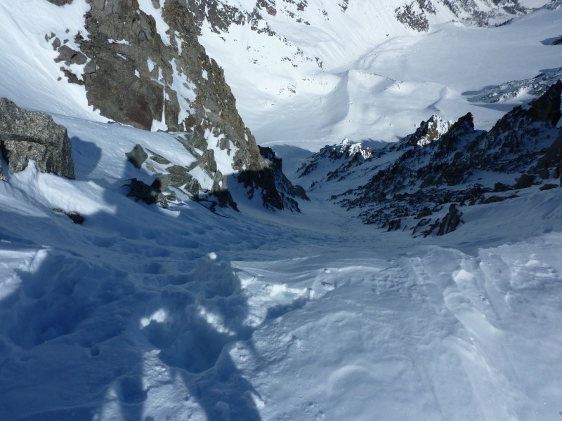 Couloir vu d'en haut