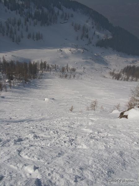 Descente par Le Vélar
