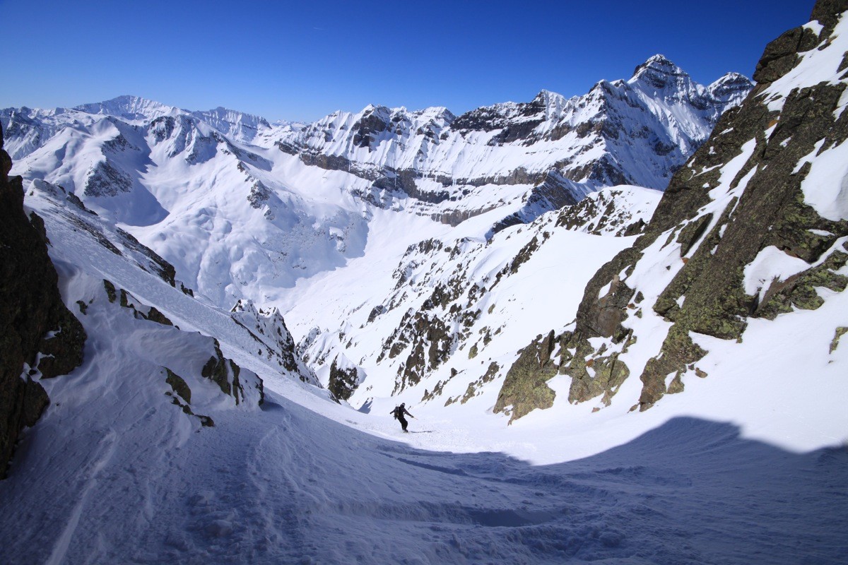 Couloir SW du Luisin