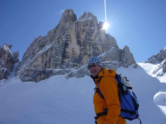 al cospetto della croda dei toni