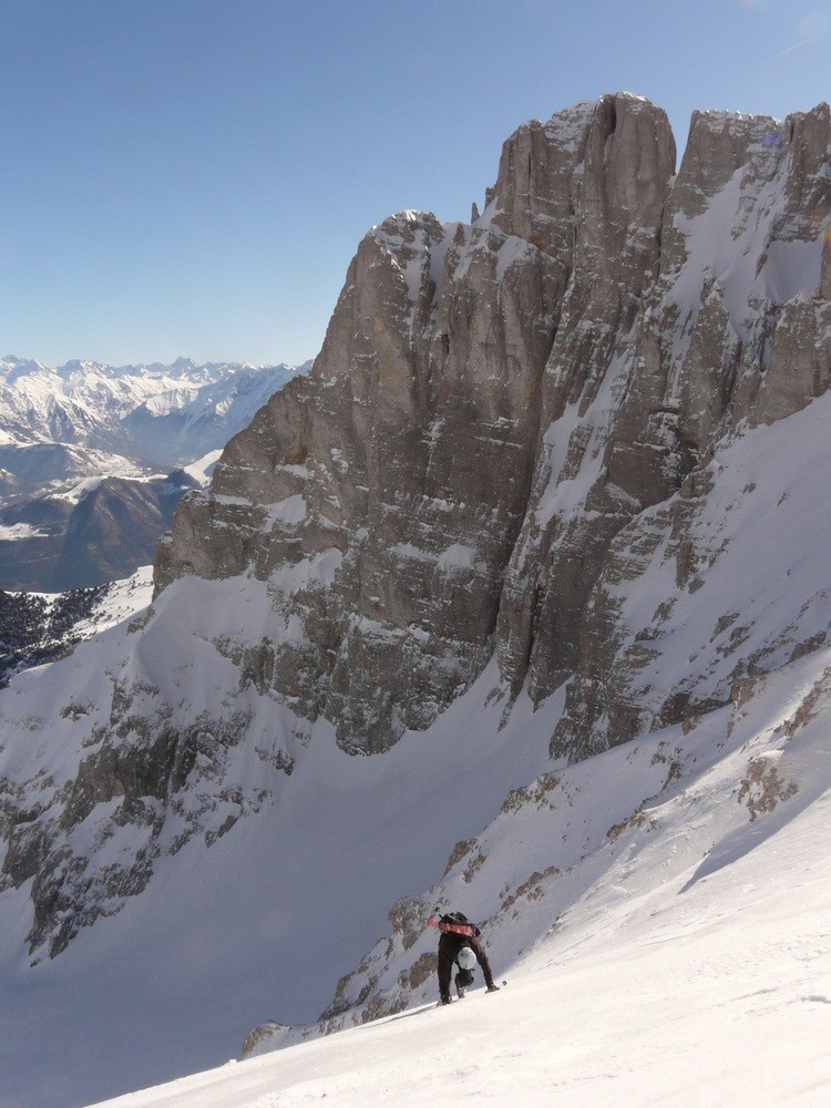 In the "Combe du Petit Obiou"