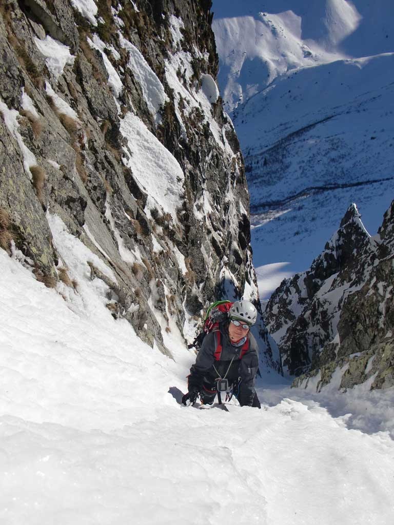 Mouchillon couloir nord-est
