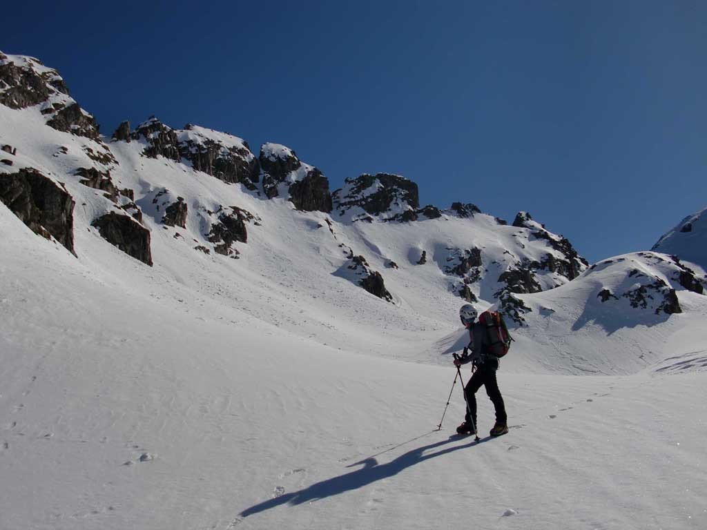 Mouchillon couloir nord-est